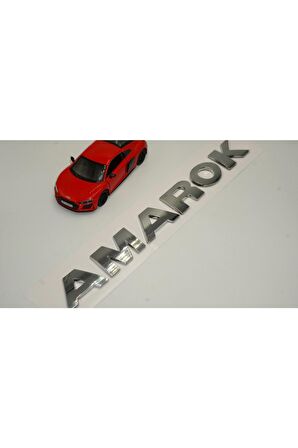 Vw Volkswagen Amarok Bagaj Krom Abs 3m 3d Yazı Logo Amblem