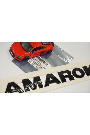 Vw Volkswagen Amarok Bagaj Siyah Abs 3m 3d Yazı Logo Amblem