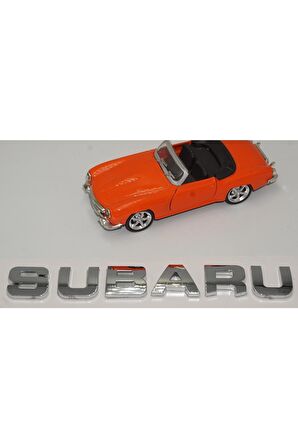 Subaru Krom Abs 3m 3d Bagaj Yazı Logo Orjinal Ürün