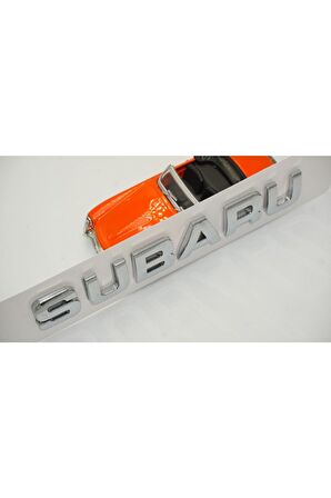 Subaru Krom Abs 3m 3d Bagaj Yazı Logo Orjinal Ürün