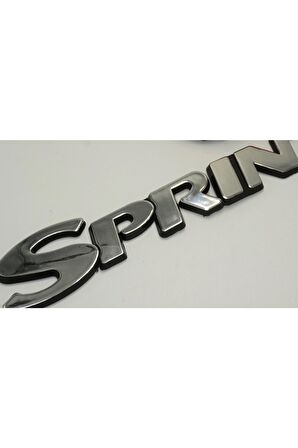 Mercedes Benz Sprinter 2000 2013 Bagaj Krom Abs Yazı Logo