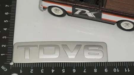 DK Tuning Range Rover L322 L320 TDV6 Bagaj Gri ABS Logo Amblem