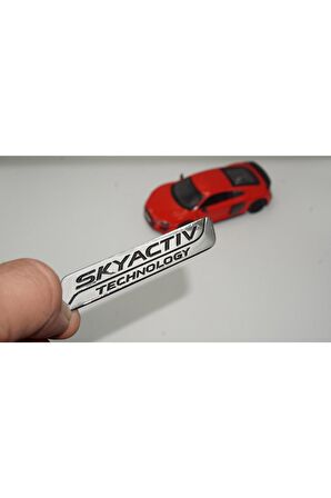 Mazda 2 3 6 Cx-5 Mx-5 Skyactiv Bagaj Krom Metal Logo Amblem