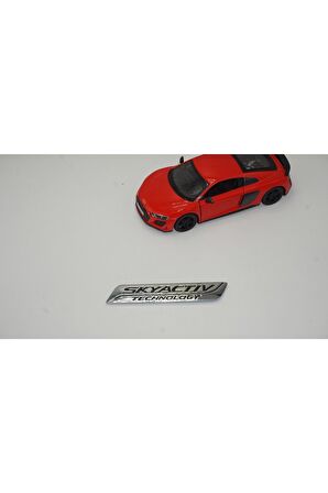 Mazda 2 3 6 Cx-5 Mx-5 Skyactiv Bagaj Krom Metal Logo Amblem