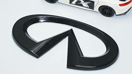 DK Tuning İnfiniti Bagaj Siyah ABS 3M 3D Yazı Logo