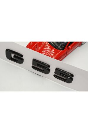 G55 Bagaj Parlak Siyah Abs 3m 3d Yazı Logo