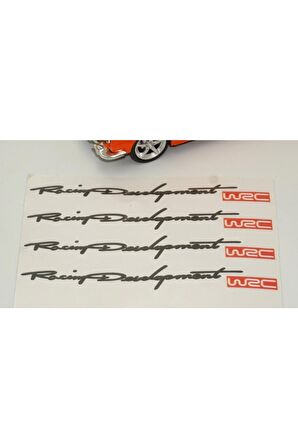 Subaru Wrc Kapı Açma Kolu Racing Devolopment Sticker Seti