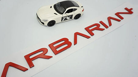 DK Tuning L200 Barbarian Kırmızı Bagaj Yazı Logo Mitsubishi İle Uyumlu