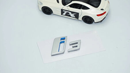 DK Tuning i3 Bagaj Gri ABS 3M 3D Yazı Logo Bmw İle Uyumlu