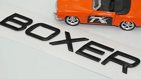 DK Tuning Peugeot Boxer Bagaj 2025+ Parlak Siyah Logo Amblem Arma