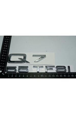 Audi Q7 55 Tfsi Krom Abs 3m 3d Bagaj Yazı Logo Orjinal Ürün