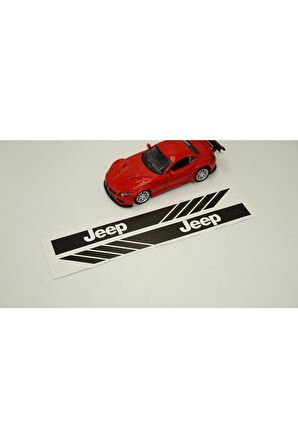 Jeep Yan Aynalar Selefon Kaplama Sticker Seti Uyumlu