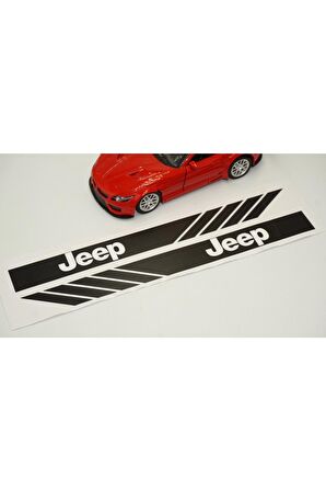 Jeep Yan Aynalar Selefon Kaplama Sticker Seti Uyumlu