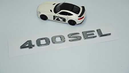 DK Tuning 400 SEL Bagaj Krom ABS 3M 3D Yazı Logo Benz İle Uyumlu