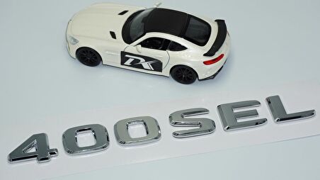 DK Tuning 400 SEL Bagaj Krom ABS 3M 3D Yazı Logo Benz İle Uyumlu