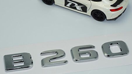 Dk Tuning B260 Bagaj Krom Abs 3m 3d Yazı Logo Benz İle Uyumlu