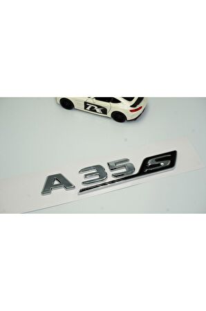 DK Benz A 35S Bagaj Krom Siyah ABS 3M 3D Yazı Logo