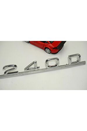240d Bagaj Krom Metal 3m 3d Yazı Logo