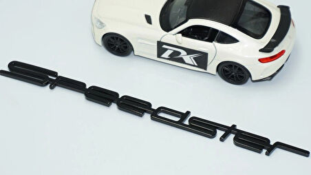 DK Tuning Porsche 356 Speedster Bagaj Siyah ABS Yazı Logo Amblem