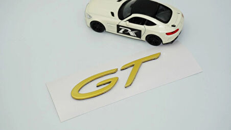 DK Tuning Porsche 911 GT Bagaj Gold ABS Yazı Logo Amblem