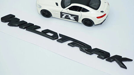DK Tuning Ranger Wildtrak Siyah ABS Yazı Logo Ford İle Uyumlu