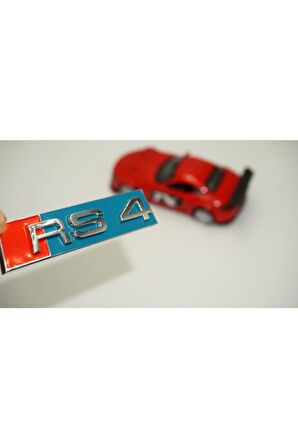 Audi Rs4 Yeni Nesil Turkuaz 3m 3d Ön Panjur Logo Orjinal Ürün