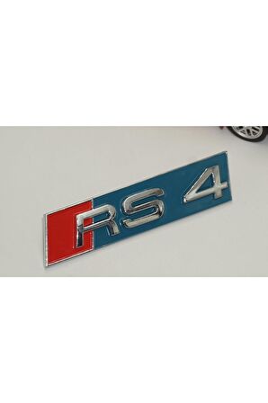 Audi Rs4 Yeni Nesil Turkuaz 3m 3d Ön Panjur Logo Orjinal Ürün