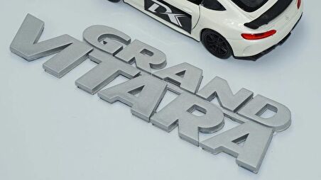 DK Tuning Grand Vitara Bagaj Gri Yazı Amblem Suzuki İle Uyumlu