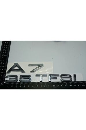 Audi A7 35 Tfsi Krom Abs 3m 3d Bagaj Yazı Logo Orjinal Ürün
