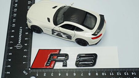 DK Tuning R8 Bagaj Siyah ABS Yazı Logo Amblem Audi İle Uyumlu