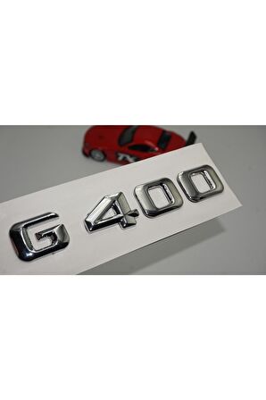 G400 Bagaj Krom Metal 3m 3d Yazı Logo