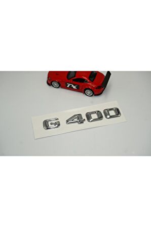 G400 Bagaj Krom Metal 3m 3d Yazı Logo