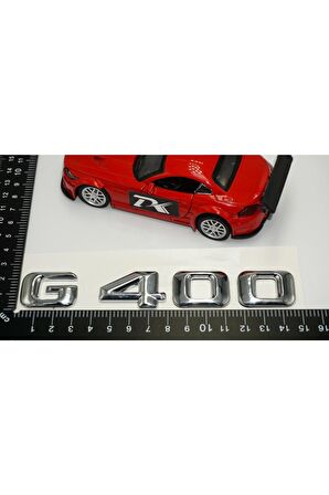 G400 Bagaj Krom Metal 3m 3d Yazı Logo