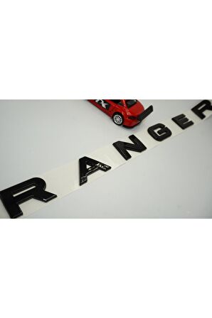 Ranger Ön Panjur Parlak Siyah Abs 3m 3d Yazı Logo
