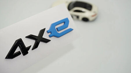 DK Tuning Wrangler JL 4XE Siyah Mavi Kaput Yazı Jeep İle Uyumlu