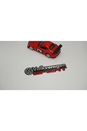 Volkswagen Sport Logo Epoksi Abs Bagaj 3m 3d Logo Arma