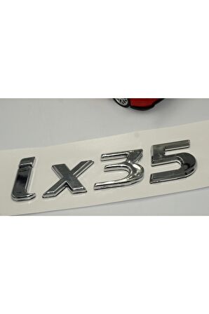 Hyundai Ix35 Bagaj Orjinal 3m 3d Krom Abs Logo Amblem