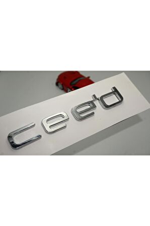 Kia Ceed Bagaj Orjinal 3m 3d Krom Abs Logo Amblem