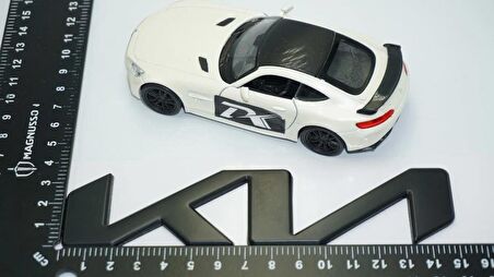 DK Tuning Kia Yeni Nesil Siyah Metal Kaput Bagaj 15cm Logo Arma