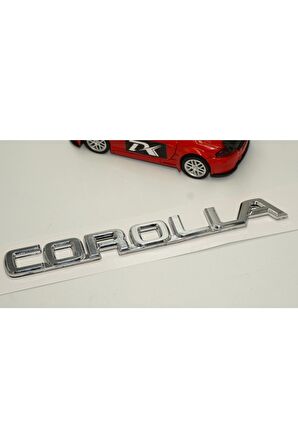 Corolla Bagaj Eski Modeller 3m 3d Krom Abs Logo Amblem