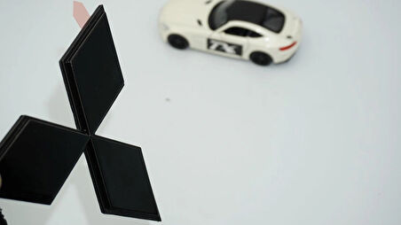 DK Tuning Bagaj Siyah ABS Yazı Logo Mitsubishi İle Uyumlu