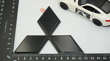 DK Tuning Bagaj Siyah ABS Yazı Logo Mitsubishi İle Uyumlu