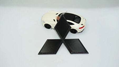 DK Tuning Bagaj Siyah ABS Yazı Logo Mitsubishi İle Uyumlu