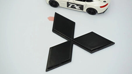 DK Tuning Bagaj Siyah ABS Yazı Logo Mitsubishi İle Uyumlu
