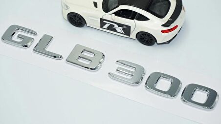 DK Tuning GLB 300 Bagaj Krom ABS 3M 3D Yazı Logo Benz İle Uyumlu