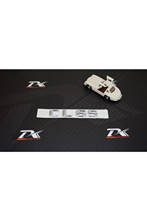 Cl65 Bagaj Krom Metal 3m 3d Yazı Logo