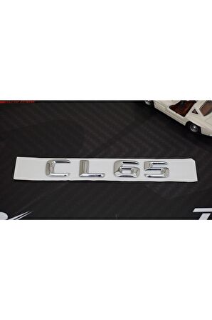 Cl65 Bagaj Krom Metal 3m 3d Yazı Logo