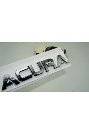DK Acura MDX TSX RDX TL Krom ABS Bagaj 3M 3D Yazı Logo Amblem