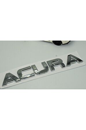 DK Acura MDX TSX RDX TL Krom ABS Bagaj 3M 3D Yazı Logo Amblem