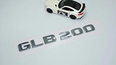DK Tuning GLB 200 Bagaj Krom ABS 3M 3D Yazı Logo Benz İle Uyumlu